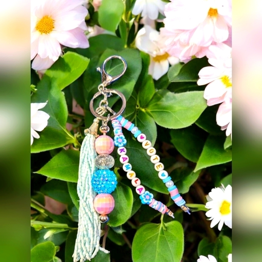 Kamala Harris election keychain